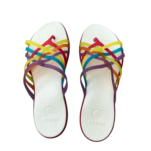 Women's Huarache Flip-Flop Sandals Size 10